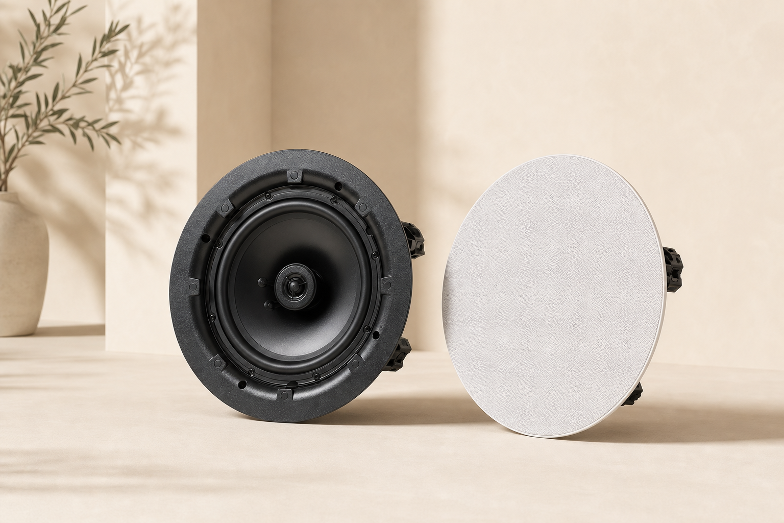 COM-800 v2 8" frameless commercial in-ceiling loudspeaker