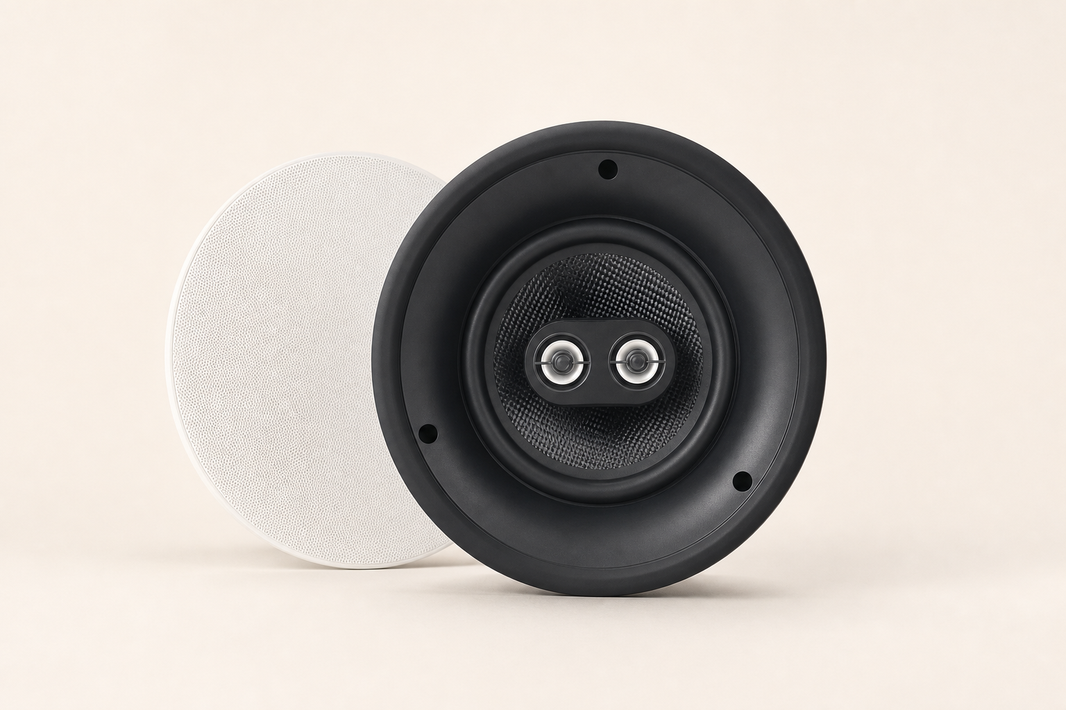 ELI-800S v2 8" single-location stereo in-ceiling loudspeaker product hero view