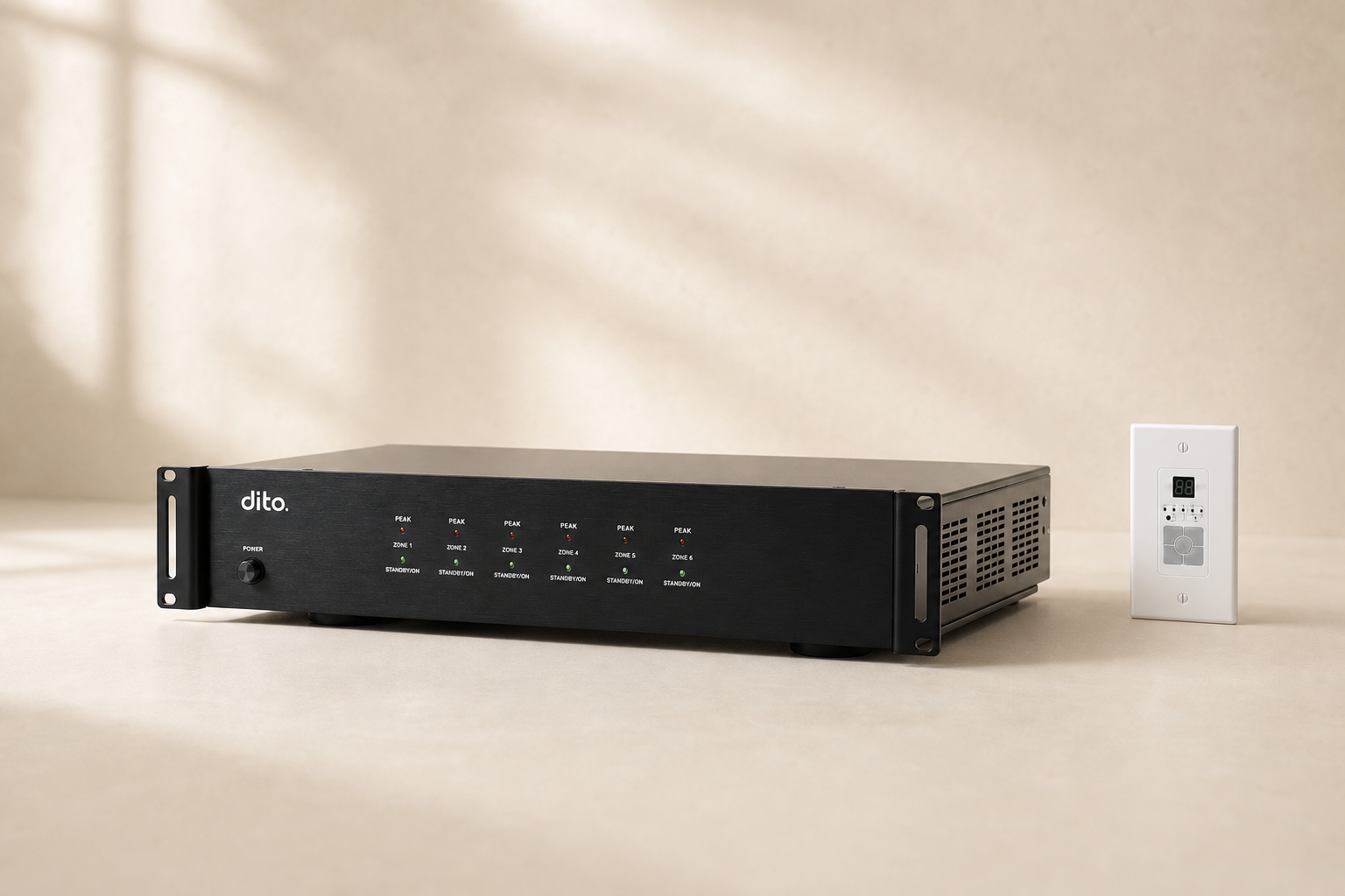 MPA-12.50 6-source / 6-zone multi-room audio system